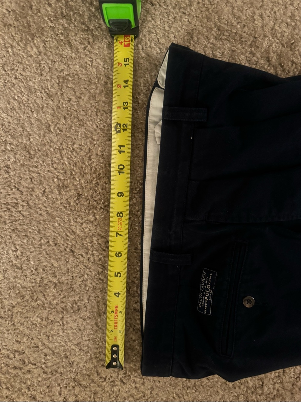 Polo Ralph Lauren Men's Chinos Pants - Navy 30W x 30L - Picture 5 of 5